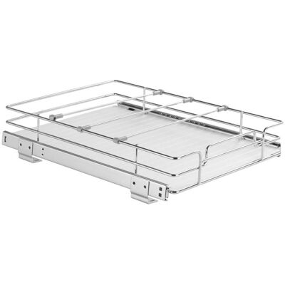 Organiseur dArmoire - DUOKU - Modèle LX-C9139B - Acier Chromé - Argent - 12L x 17P Gris - Publicité Organiseur dArmoire - DUOKU - Modèle LX-C9139B - Acier Chromé - Argent - 12L x 17P Gris - Publicité