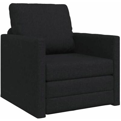 VIDAXL “Winter SaleTOP Fauteuil/Chaise-Sofa Noir - Canapé-lit avec coussin Noir 74x77x81cm tissu PRO70413 Noir - Publicité VIDAXL “Winter SaleTOP Fauteuil/Chaise-Sofa Noir - Canapé-lit avec coussin Noir 74x77x81cm tissu PRO70413 Noir - Publicité