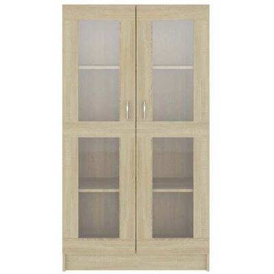 VIDAXL Bibliothèque SOLOMOON CHIC Armoire à vitrine - Meuble de salon - Chêne sonoma 825x305x150 cm Bois ingénierie BB187 Marron - Publicité VIDAXL Bibliothèque SOLOMOON CHIC Armoire à vitrine - Meuble de salon - Chêne sonoma 825x305x150 cm Bois ingénierie BB187 Marron - Publicité