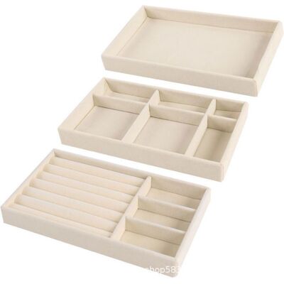 Étui de rangement pour bijoux système dinserts amovibles pour organisateur de tiroir (1 ensemble) 21x123 cm - Publicité Étui de rangement pour bijoux système dinserts amovibles pour organisateur de tiroir (1 ensemble) 21x123 cm - Publicité