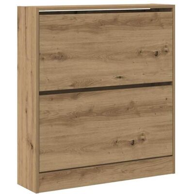 VIDAXL “Winter SaleTOP Meuble à chaussures Marron - Armoire à chaussures avec stockage Chêne fumé 80x21x87.5cm PRO81080 Marron - Publicité VIDAXL “Winter SaleTOP Meuble à chaussures Marron - Armoire à chaussures avec stockage Chêne fumé 80x21x87.5cm PRO81080 Marron - Publicité