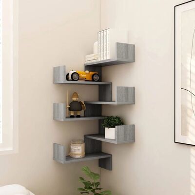 VIDAXL (Gris)Étagères dangle murale - SIGNOL - Rangement de livres2 pcs Sonoma gris 40x40x50 cm Bois 967379 Bleu - Publicité VIDAXL (Gris)Étagères dangle murale - SIGNOL - Rangement de livres2 pcs Sonoma gris 40x40x50 cm Bois 967379 Bleu - Publicité