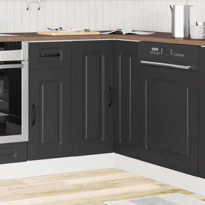 VIDAXL Bon plan Meuble Bas Cuisine/ Armoire dangle de cuisine Kalmar noir - Bois dingénierie Thome4281476 Bleu - Publicité VIDAXL Bon plan Meuble Bas Cuisine/ Armoire dangle de cuisine Kalmar noir - Bois dingénierie Thome4281476 Bleu - Publicité