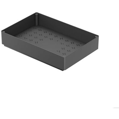 HOERFURIY Tiroir Coulissant Cuisine27 X 37.5 X 5CM Bac Rangement Coulissant Placard Cuisine Meuble Organisateur Sous Evier-NOIR Gris - Publicité HOERFURIY Tiroir Coulissant Cuisine27 X 37.5 X 5CM Bac Rangement Coulissant Placard Cuisine Meuble Organisateur Sous Evier-NOIR Gris - Publicité