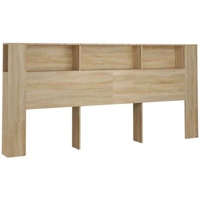 DÉCOSHOP26 Tête de lit avec rangement accessoire de lit table de chevet etagere 220 x 185 x 1045 cm MDF couleur chêne TDL0200043 Blanc - Publicité DÉCOSHOP26 Tête de lit avec rangement accessoire de lit table de chevet etagere 220 x 185 x 1045 cm MDF couleur chêne TDL0200043 Blanc - Publicité