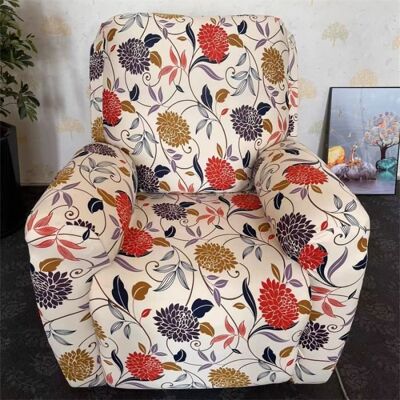 AUTREMENT Housse Élastique pour Fauteuil Inclinable Relax 1 Place Protège Décore S’adapte Parfaitement – I Beige - Publicité AUTREMENT Housse Élastique pour Fauteuil Inclinable Relax 1 Place Protège Décore S’adapte Parfaitement – I Beige - Publicité