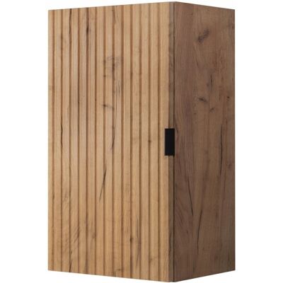 RODAN Armoire Murale 136 cm - FLOW façade rainurée - chêne artisanal or - 35 x 136 x 27 cm - Publicité RODAN Armoire Murale 136 cm - FLOW façade rainurée - chêne artisanal or - 35 x 136 x 27 cm - Publicité