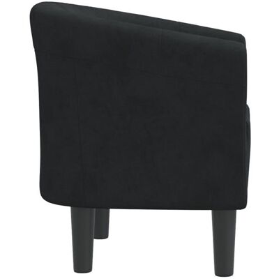 VIDAXL TOP 2026 Chaise salon/Fauteuil cabriolet - pour 1 personne - noir velours - 70x56x68 cm FF4633 Noir - Publicité VIDAXL TOP 2026 Chaise salon/Fauteuil cabriolet - pour 1 personne - noir velours - 70x56x68 cm FF4633 Noir - Publicité