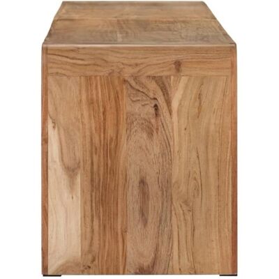 Banc - VIDAXL - 160x38x45 cm - Bois dacacia massif - Intérieur - Style rustique Marron - Publicité Banc - VIDAXL - 160x38x45 cm - Bois dacacia massif - Intérieur - Style rustique Marron - Publicité