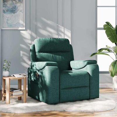 VIDAXL Bonne qualité - Fauteuil inclinable Vert foncé Tissu96x99x102 cm Relaxation - Scandinave DECO M7162336 Vert - Publicité VIDAXL Bonne qualité - Fauteuil inclinable Vert foncé Tissu96x99x102 cm Relaxation - Scandinave DECO M7162336 Vert - Publicité