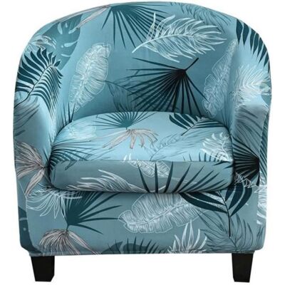 Housse de Fauteuil - PARAMOUNT CITY - Tullsta - 2 Pièces - Bleu - Élastique et Doux Bleu - Publicité Housse de Fauteuil - PARAMOUNT CITY - Tullsta - 2 Pièces - Bleu - Élastique et Doux Bleu - Publicité