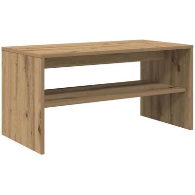 VIDAXL Console TV VENT-FLASH - Banc TV Meuble TV - chêne artisanal 80x40x40 cm bois dingénierie - Meuble de Salon(62490)ZLH Marron - Publicité VIDAXL Console TV VENT-FLASH - Banc TV Meuble TV - chêne artisanal 80x40x40 cm bois dingénierie - Meuble de Salon(62490)ZLH Marron - Publicité