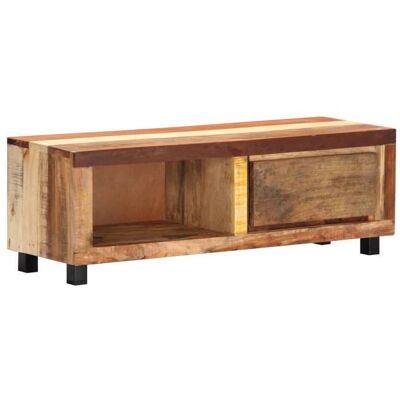 VIDAXL 1 Parcel - MEUBLE - ARMOIRE TV 100x30x33 cm Bois de récupération massif_2 ans garantie_02_466 - Publicité VIDAXL 1 Parcel - MEUBLE - ARMOIRE TV 100x30x33 cm Bois de récupération massif_2 ans garantie_02_466 - Publicité