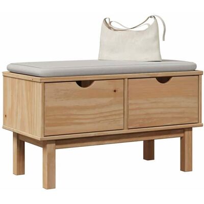 vidaXL Banc de Couloir Siège avec Rangement Banc à Chaussures Organisateur dEntrée Maison Intérieur 80x40x45 cm Bois de 4013462 Marron - Publicité vidaXL Banc de Couloir Siège avec Rangement Banc à Chaussures Organisateur dEntrée Maison Intérieur 80x40x45 cm Bois de 4013462 Marron - Publicité
