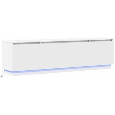 VIDAXL “Winter SaleTOP Armoire TV classique Blanc - Meuble TV avec LED Blanc 180x38x49cm - bois dingénierie PRO74618 Blanc - Publicité VIDAXL “Winter SaleTOP Armoire TV classique Blanc - Meuble TV avec LED Blanc 180x38x49cm - bois dingénierie PRO74618 Blanc - Publicité