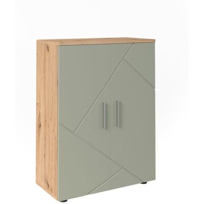Meuble salle de bain Irma 60x81cm Vert sauge Vicco 59031 Vert - Publicité Meuble salle de bain Irma 60x81cm Vert sauge Vicco 59031 Vert - Publicité