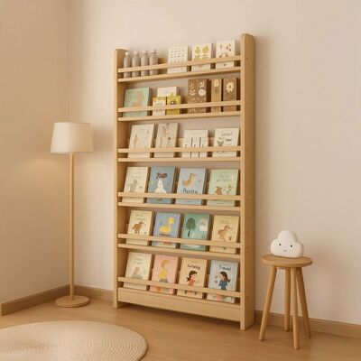 Etagere livres enfants Divit AB16 etagere en bois avec 6 niveaux pour rangement - Publicité Etagere livres enfants Divit AB16 etagere en bois avec 6 niveaux pour rangement - Publicité