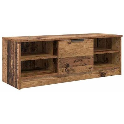 VIDAXL Black FridayMeuble TV - Cabinet TV - Armoire salon - Bois Ancien 102x35x365cm - Bois dingénierie EU01_394856 Marron - Publicité VIDAXL Black FridayMeuble TV - Cabinet TV - Armoire salon - Bois Ancien 102x35x365cm - Bois dingénierie EU01_394856 Marron - Publicité
