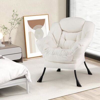 Fauteuil Relax Costway - Ergonomique, Sherpa Doux, 150kg Capacité - Publicité Fauteuil Relax Costway - Ergonomique, Sherpa Doux, 150kg Capacité - Publicité