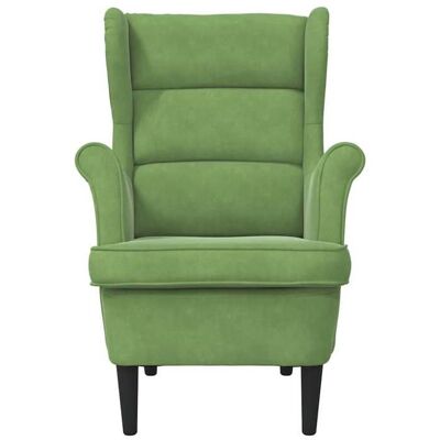 VIDAXL TOP 2026 Chaise Relax - 1 place Fauteuil - vert clair velours - 74x84x100 cm FF4787 Vert - Publicité VIDAXL TOP 2026 Chaise Relax - 1 place Fauteuil - vert clair velours - 74x84x100 cm FF4787 Vert - Publicité
