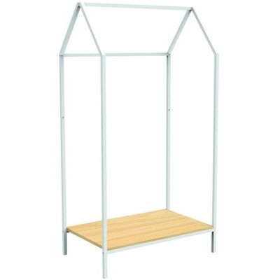 BOX & BEYOND - House - Blanc - Metal Wood - Bookcase - Publicité BOX & BEYOND - House - Blanc - Metal Wood - Bookcase - Publicité
