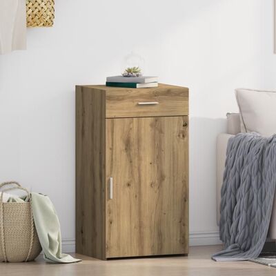 Buffet en chêne massif 30x42,5x93 cm vidaXL - Cabinet - Publicité Buffet en chêne massif 30x42,5x93 cm vidaXL - Cabinet - Publicité