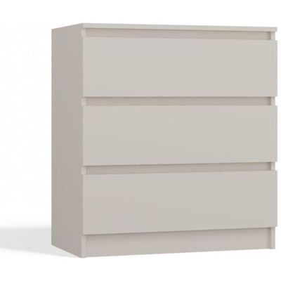 CDF ASTER T3 Commode chambre-bureau-salon 77x70x40 - 3 tiroirs Beige Beige - Publicité CDF ASTER T3 Commode chambre-bureau-salon 77x70x40 - 3 tiroirs Beige Beige - Publicité