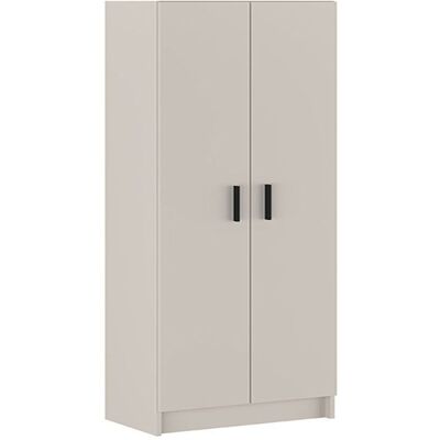 PEGANE Armoire polyvalente avec 2 portes coloris beige - Longueur 60 x profondeur 3440 x hauteur 180 cm Beige - Publicité PEGANE Armoire polyvalente avec 2 portes coloris beige - Longueur 60 x profondeur 3440 x hauteur 180 cm Beige - Publicité