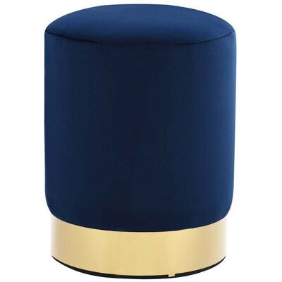 VIDAXL SOLDES dAutomneTabouret - Petit Fauteuil Salon pour chambre - Bleu et doré Velours 28 x 36 cm - 28x36cm 337 Bleu - Publicité VIDAXL SOLDES dAutomneTabouret - Petit Fauteuil Salon pour chambre - Bleu et doré Velours 28 x 36 cm - 28x36cm 337 Bleu - Publicité