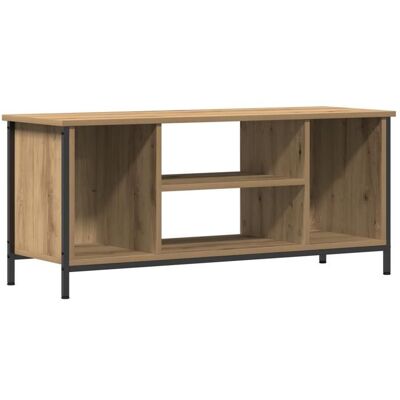 VIDAXL 687179& Table de Télévision/multimédia - Meuble TV - Chêne artisanal Bois reconstitué Métal 102 x 35 x 45 cm Marron - Publicité VIDAXL 687179& Table de Télévision/multimédia - Meuble TV - Chêne artisanal Bois reconstitué Métal 102 x 35 x 45 cm Marron - Publicité