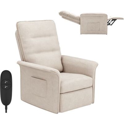 FlexiSpot Fauteuil de Relaxation Fauteuil Inclinable avec Dossier Réglable 105°-155° Moka Beige - Publicité FlexiSpot Fauteuil de Relaxation Fauteuil Inclinable avec Dossier Réglable 105°-155° Moka Beige - Publicité