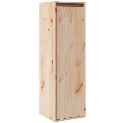 vidaXL Armoire murale 30x30x100 cm Bois de pin massif 813505 Beige - Publicité vidaXL Armoire murale 30x30x100 cm Bois de pin massif 813505 Beige - Publicité