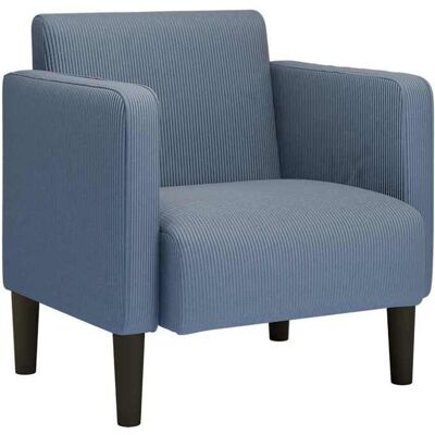 VIDAXL NEUF 2026 CHIC Chaise de canapé SWEETY Fauteuil 1 PLACE accoudoirs bleu 54 cm tissu velours côtelé FF5444 Bleu - Publicité VIDAXL NEUF 2026 CHIC Chaise de canapé SWEETY Fauteuil 1 PLACE accoudoirs bleu 54 cm tissu velours côtelé FF5444 Bleu - Publicité