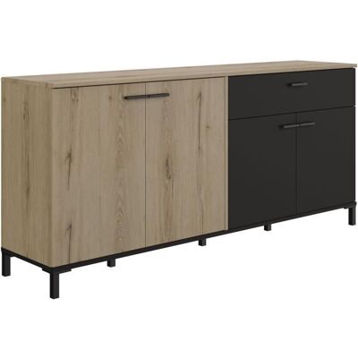 GAMI Trust Buffet - 180x81x40 cm - Marron - Buffet - Publicité GAMI Trust Buffet - 180x81x40 cm - Marron - Buffet - Publicité