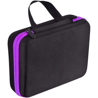 NOBRAND Sac De Rangement pour Huiles Essentielles À 30 Compartiments Boîte Huile Essentielle Trous Aromathérapie Sac 5-15ML Noir - Publicité NOBRAND Sac De Rangement pour Huiles Essentielles À 30 Compartiments Boîte Huile Essentielle Trous Aromathérapie Sac 5-15ML Noir - Publicité