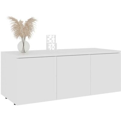 VIDAXL “Spring saleCHIC Armoire TV classique Blanc - Meub Meuble TV Blanc 80 x 34 x 30cm - Bois dingénierie hot69068902 Blanc - Publicité VIDAXL “Spring saleCHIC Armoire TV classique Blanc - Meub Meuble TV Blanc 80 x 34 x 30cm - Bois dingénierie hot69068902 Blanc - Publicité