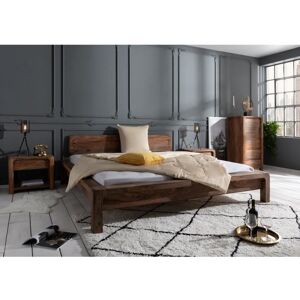 Massivmoebel24 Stucture lit double 200x200cm - Bois massif de palissandre huilé (Gris taupe) - BUENO 011 Gris - Publicité Massivmoebel24 Stucture lit double 200x200cm - Bois massif de palissandre huilé (Gris taupe) - BUENO 011 Gris - Publicité