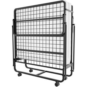 Lit Pliant 1 Personne 90x190 cmDewinner Lit Pliable Adulte avec Matelas en Mousse de 10cm Structure RobusteCharge 300 kg Noir - Publicité Lit Pliant 1 Personne 90x190 cmDewinner Lit Pliable Adulte avec Matelas en Mousse de 10cm Structure RobusteCharge 300 kg Noir - Publicité