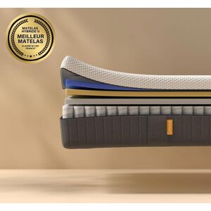 Matelas Emma Hybrid II - Ressorts ensacés, 7 zones - Publicité Matelas Emma Hybrid II - Ressorts ensacés, 7 zones - Publicité
