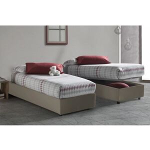 Lit de rangement DMORA Caterina - Convient pour matelas 80x200cm - Publicité Lit de rangement DMORA Caterina - Convient pour matelas 80x200cm - Publicité