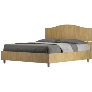 Lit coffre - Ityhome - Dores - 160x190 cm - Chêne nature - Sommier inclus Marron - Publicité Lit coffre - Ityhome - Dores - 160x190 cm - Chêne nature - Sommier inclus Marron - Publicité