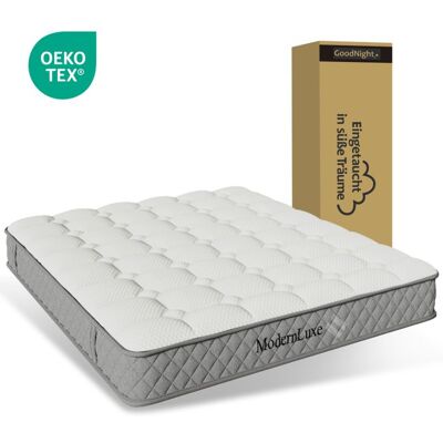 Matelas ressorts - LANGTU - 160x200 - 7 zones orthopédique - mousse à froid respirante - H3 mi-ferme - Publicité Matelas ressorts - LANGTU - 160x200 - 7 zones orthopédique - mousse à froid respirante - H3 mi-ferme - Publicité