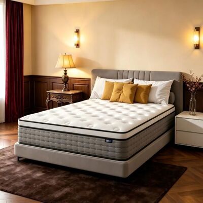 Bedstory Matelas 140x190 cm30 cm dépaisseurMatelas à Ressorts7 Zonesanti-acariensorthopedique 2Places - Publicité Bedstory Matelas 140x190 cm30 cm dépaisseurMatelas à Ressorts7 Zonesanti-acariensorthopedique 2Places - Publicité