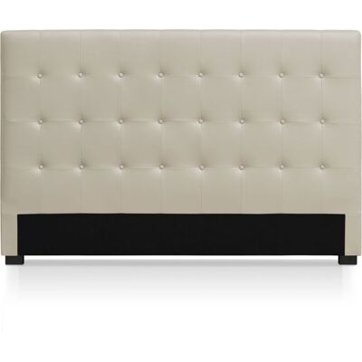 MENZZO Tête de lit Luxor 180cm Beige - Simili & P.U. L180 x P8 x H120 cm Beige - Publicité MENZZO Tête de lit Luxor 180cm Beige - Simili & P.U. L180 x P8 x H120 cm Beige - Publicité
