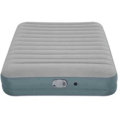 BESTWAY Matelas gonflable Pavillo - 2 places Fortech AlwayzAire - 203 x 152 x 36 cm - Pompe éléctrique Gris - Publicité BESTWAY Matelas gonflable Pavillo - 2 places Fortech AlwayzAire - 203 x 152 x 36 cm - Pompe éléctrique Gris - Publicité