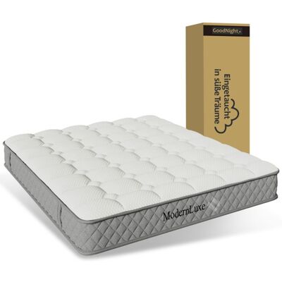Matelas - LANGTU - 120x200 cm - 7 zones orthopédique - Mousse froide HR - Ressorts ensachés - Publicité Matelas - LANGTU - 120x200 cm - 7 zones orthopédique - Mousse froide HR - Ressorts ensachés - Publicité