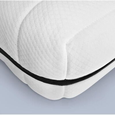 Matelas orthopédique en mousse 120x190 cm - Mister Sandman - Housse en microfibre - Hauteur 10 cm - Publicité Matelas orthopédique en mousse 120x190 cm - Mister Sandman - Housse en microfibre - Hauteur 10 cm - Publicité