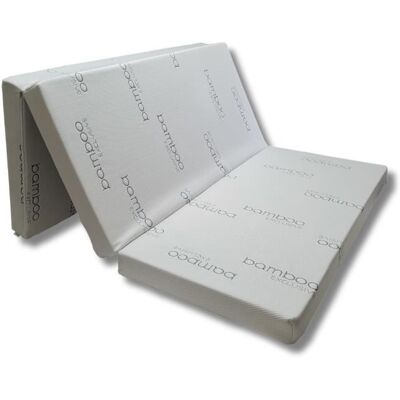 Matelas pliable 190x90x8 cm Natalia Spzoo - Gris - Mousse PU 21kg/m3 - 1 place - Lavable en machine -90x190 cm Gris - Publicité Matelas pliable 190x90x8 cm Natalia Spzoo - Gris - Mousse PU 21kg/m3 - 1 place - Lavable en machine -90x190 cm Gris - Publicité