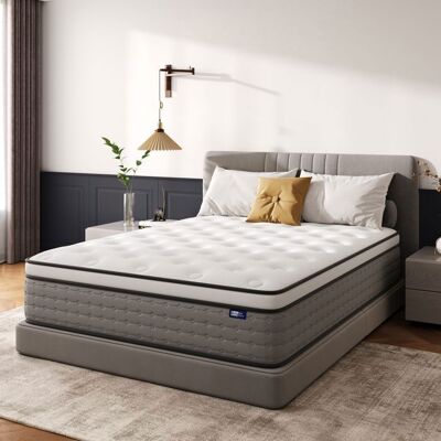 BedStory Matelas 90x190x30 cm à Ressorts Mousse à Mémoire de Forme Silencieux Antidérapant 7 Zones de Soutien - Publicité BedStory Matelas 90x190x30 cm à Ressorts Mousse à Mémoire de Forme Silencieux Antidérapant 7 Zones de Soutien - Publicité