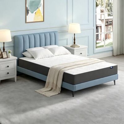 Bedstory Matelas 90x190 cm - épais 18 cm - Mousse mémoire de forme HRFermHypoallergénique - Publicité Bedstory Matelas 90x190 cm - épais 18 cm - Mousse mémoire de forme HRFermHypoallergénique - Publicité